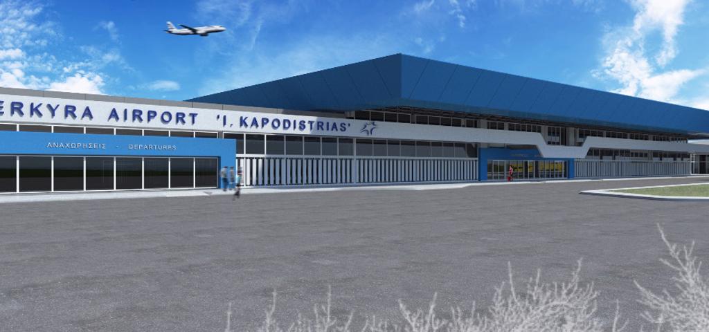 Εργασίες αναμόρφωσης στο αεροδρόμιο «Ιωάννης Καποδίστριας» της Κέρκυρας 